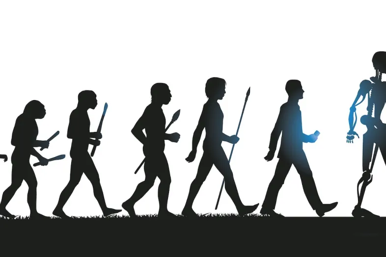 Image on the evolution of artificial intelligence